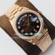 Rolex Rose Gold Watch Replica Day Date D-Brown Dial 36MM EWF (2)_th.jpg